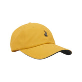 Polo 6 Panel Metal Pony Peak – Mustard Yellow | Adjustable Baseball Cap